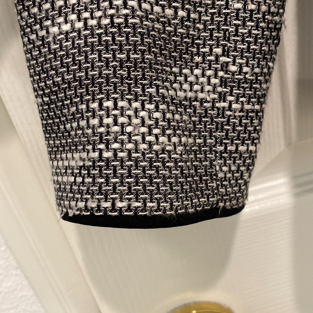 Kasper Textured Lined Womens Blazer - Picture 3 of 10